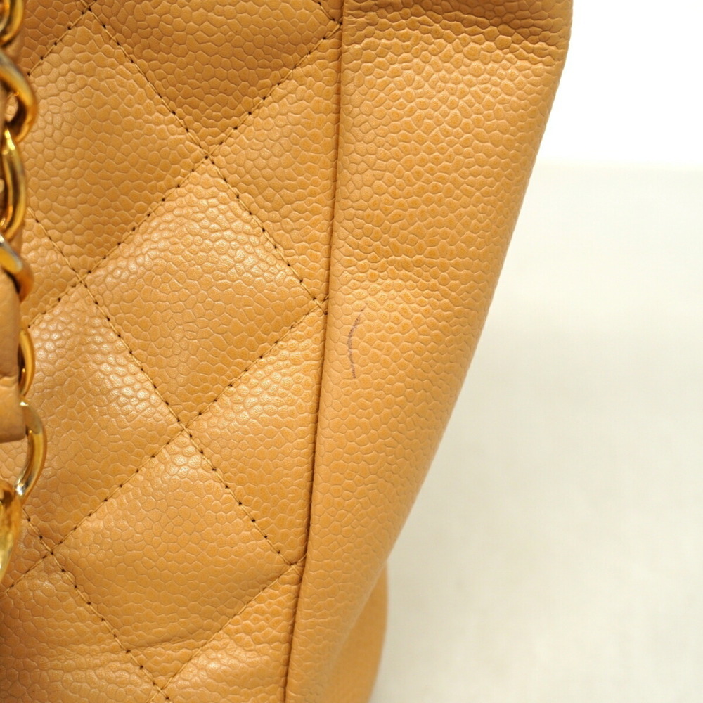 CHANEL Cream Caviar Leather Tote Bag - Picture 10 of 11